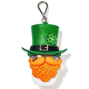 🆕☘️ BATH & BODY WORKS DANGLE BEARD LEPRECHAUN POCKETBAC HOLDER. BRAND NEW!